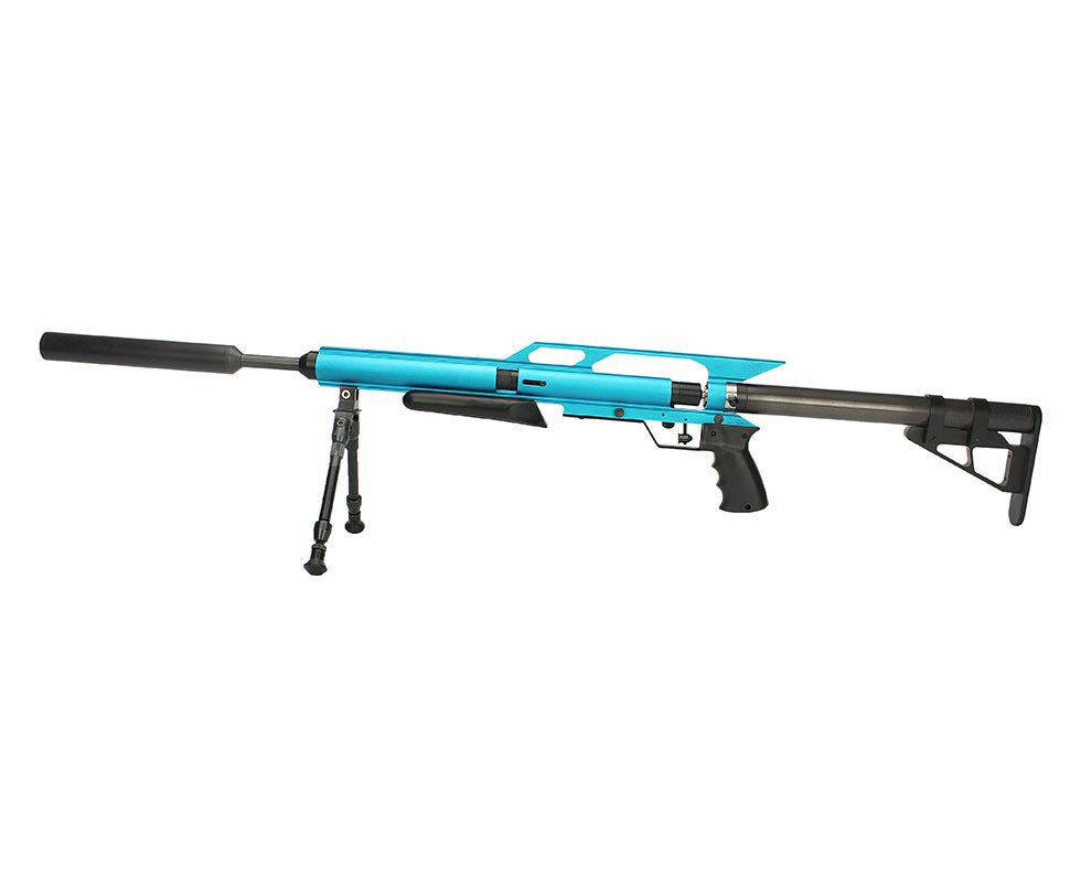 Carabina De Pressão Pcp Hunter Custon Ultra Power 5,5mm - Azul