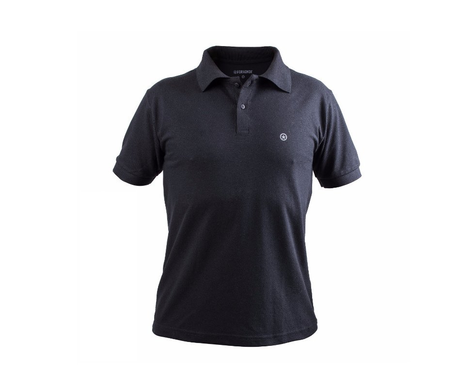 Camisa Polo Masculina Forhonor Black
