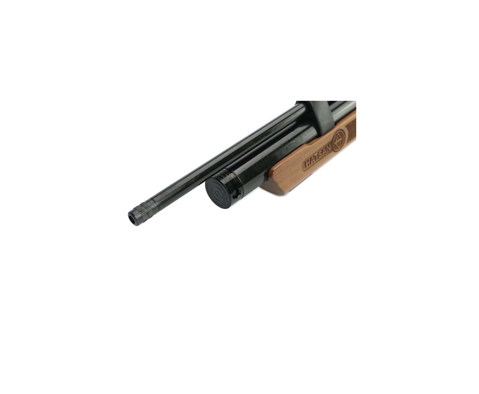 Carabina De Pressão Hatsan Pcp Flash Wood 12 Tiros 5,5mm