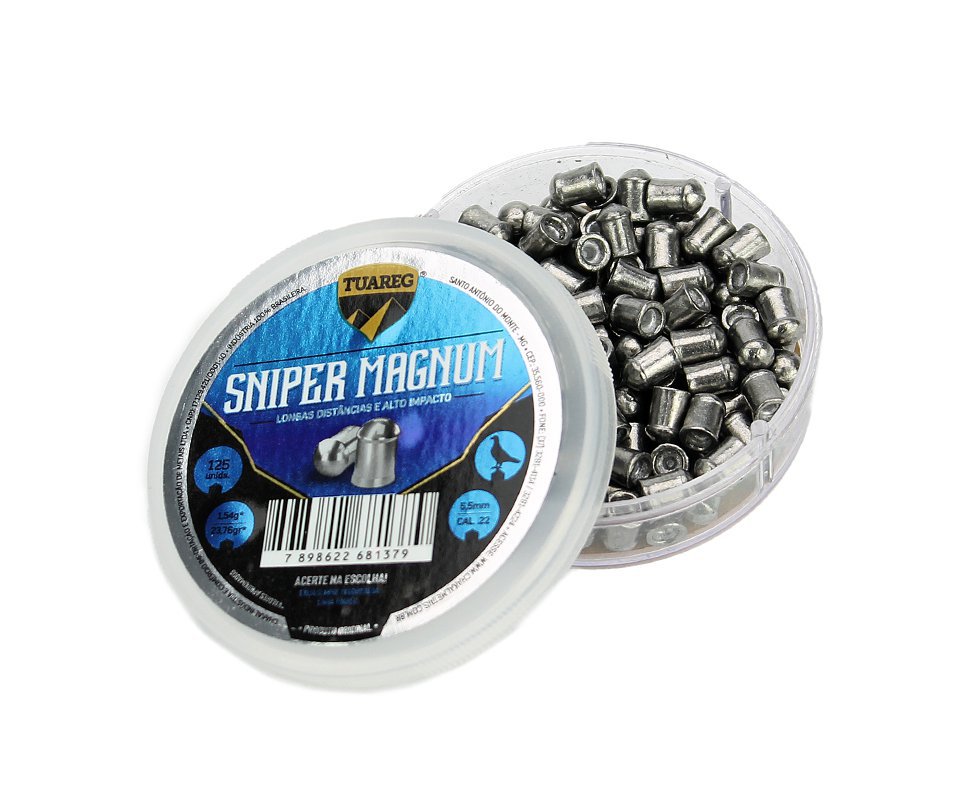 Chumbinho De Pressão Tuareg Sniper Magnum 5,5mm