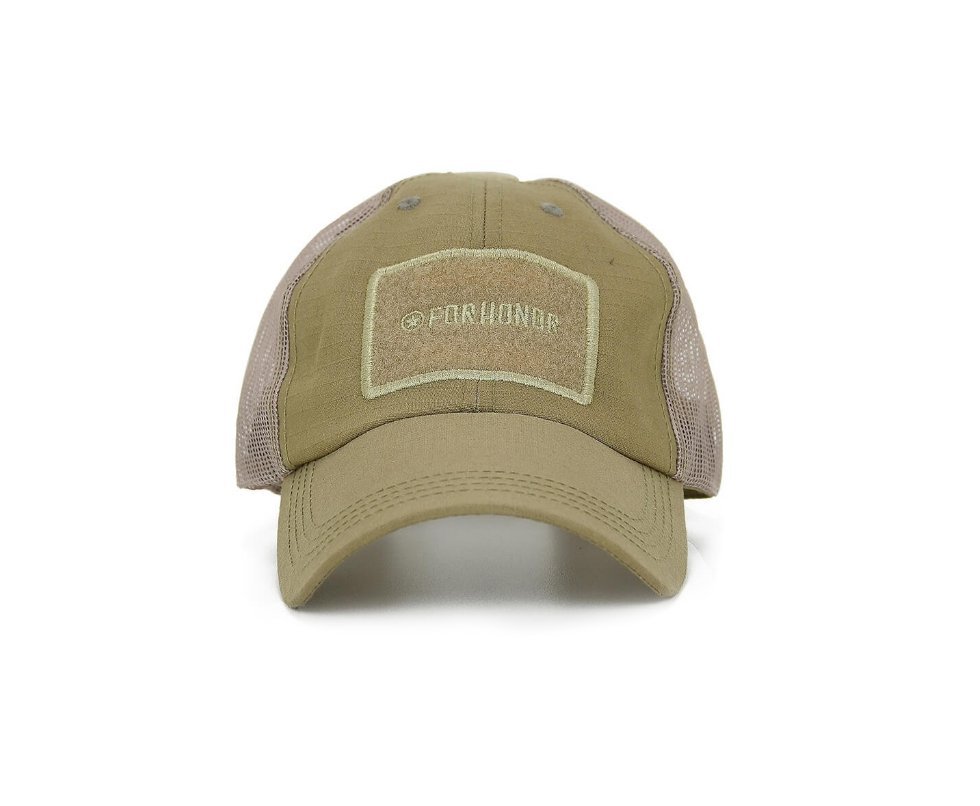 Bone Tatico Com Tela E Velcro Desert - Forhonor