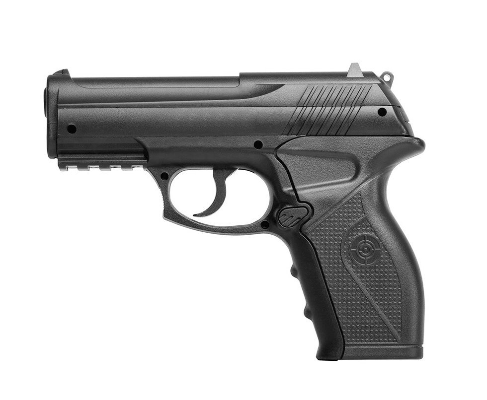 Pistola De Pressão Gas Co2 Crosman C11 Polímero Esferas Aço 4,5mm