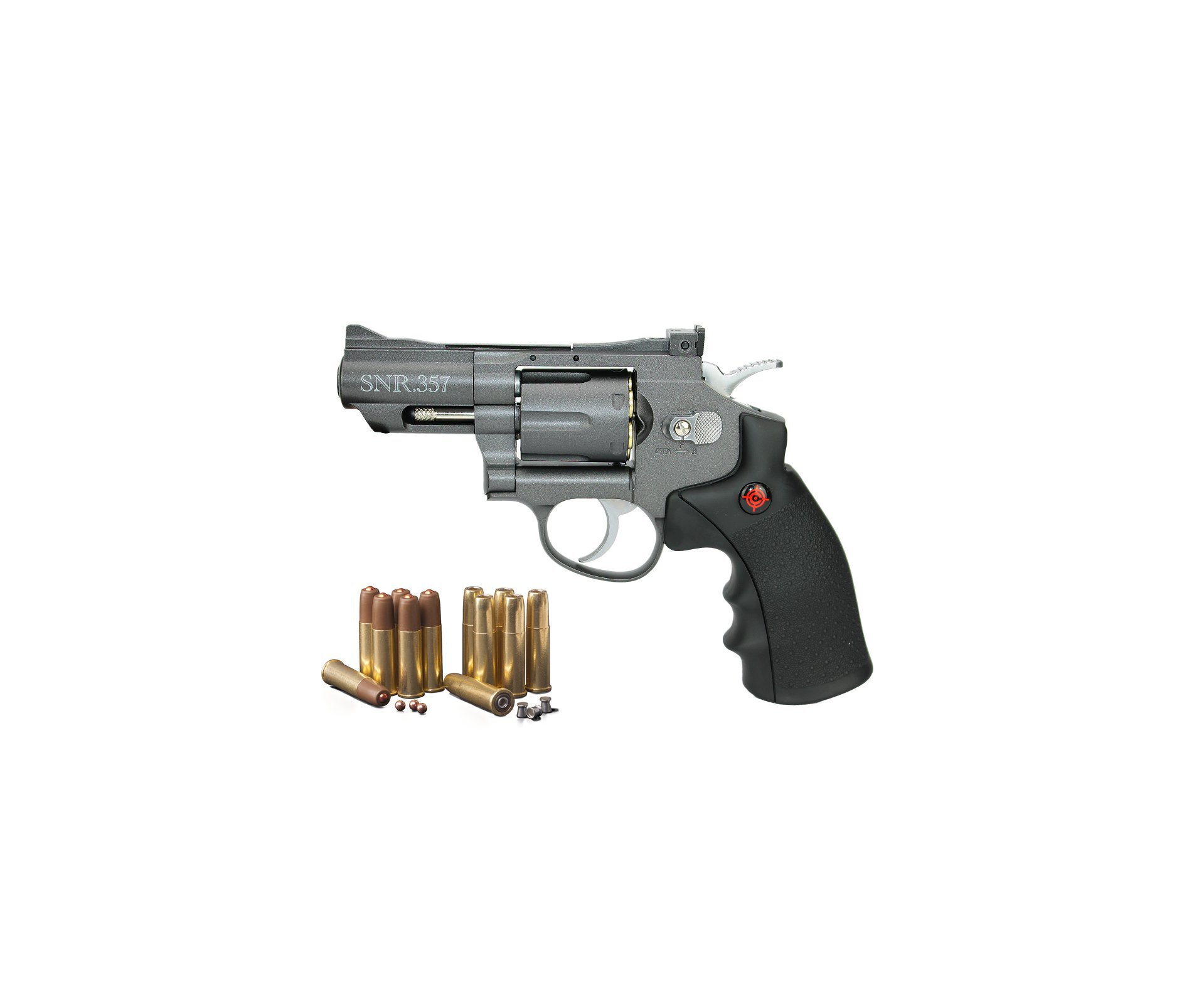 Revolver Co2 Full Metal 2" Cano Snr357 Cal 4,5mm Crosman