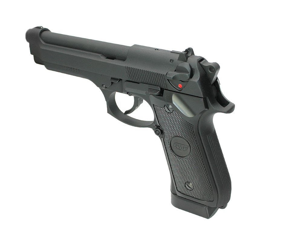 Pistola De Pressão Co2 Full Metal Asg Bereta X9 Classic Blowback 4,5mm