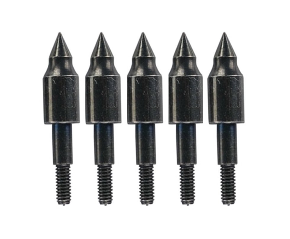 Ponteira Rosqueável De Metal Para Flechas 20" - Cartela 5 Unid - Man Kung