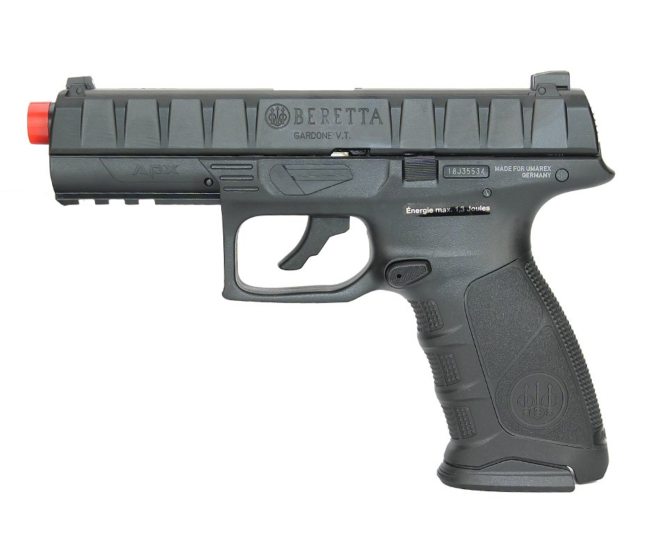 Pistola De Airsoft Co2 Beretta Apx Slide Metal 6mm