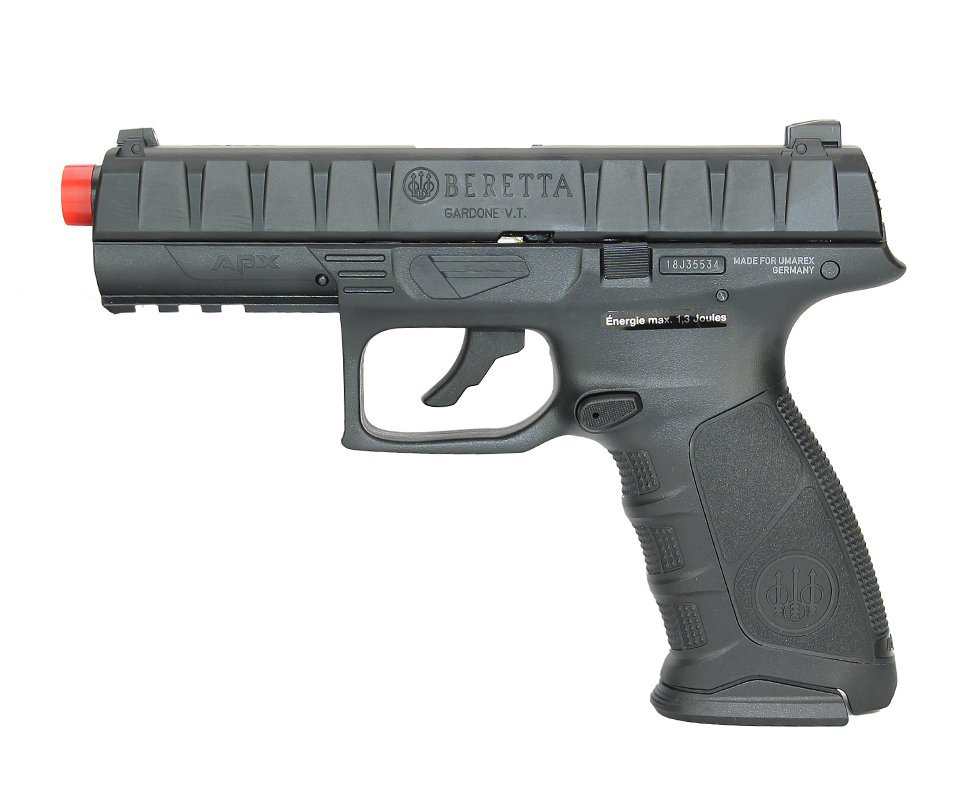 Pistola De Airsoft Co2 Beretta Apx Slide Metal 6mm