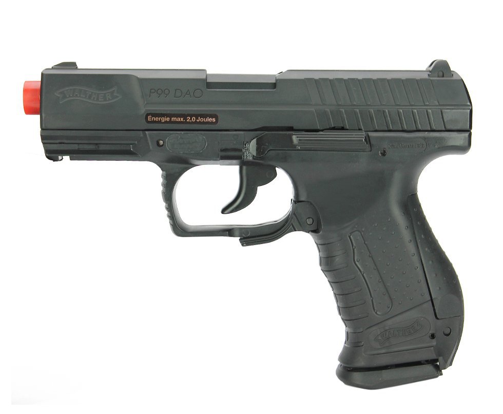 Pistola De Airsoft Co2 Walther P99 Slide Metal Blowback 6mm - Umarex