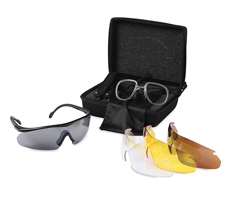 óculos Protetor Tatico Para Tiro Esportivo Lentes Intercambiáveis - Gamo
