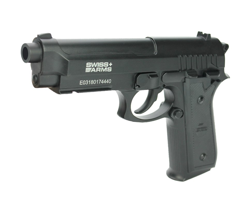 Pistola De Pressão Co2 Full Metal Sa Pt92 4,5mm - Swiss Arms