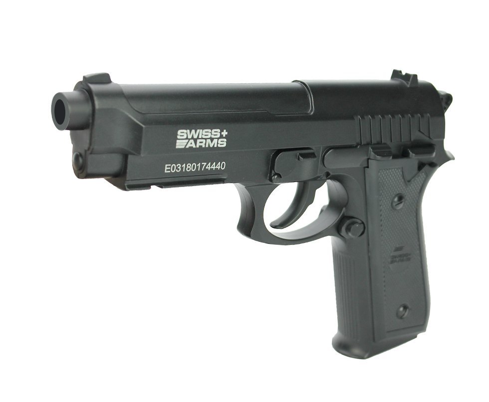 Pistola De Pressão Co2 Full Metal Sa Pt92 4,5mm - Swiss Arms