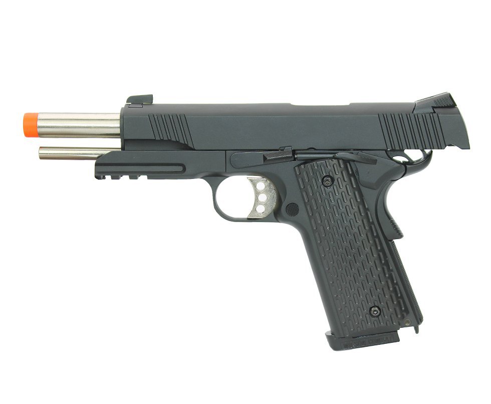 Pistola Airsoft Army Armament Gas Gbb R-28 M1911 Blowback 6mm Warrior Black