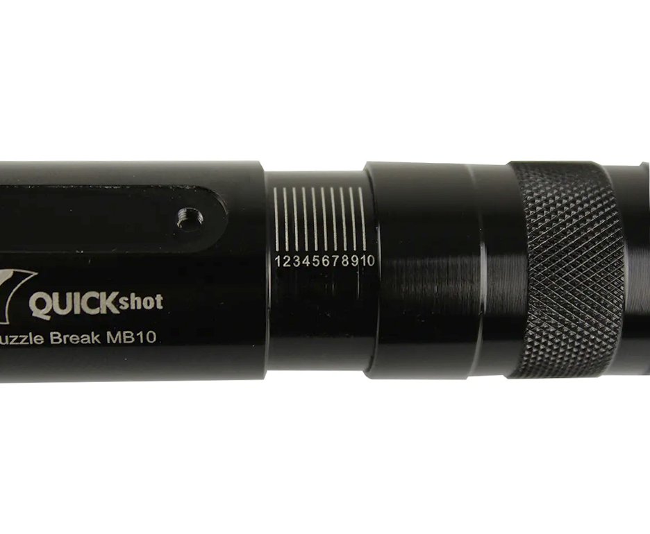 Muzzle Break Pro Ajustavel Carabina Pressão Cano 15mm Preto - Quickshot