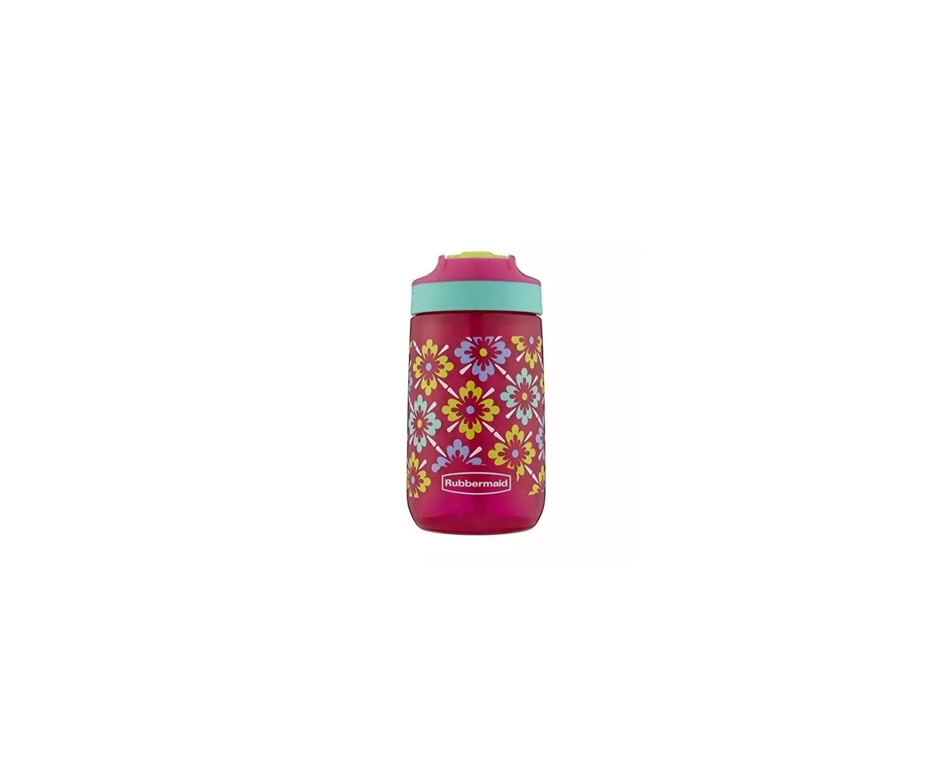 Squeeze Contigo Infantil Leak Proof Rosa Dec Flores 414ml