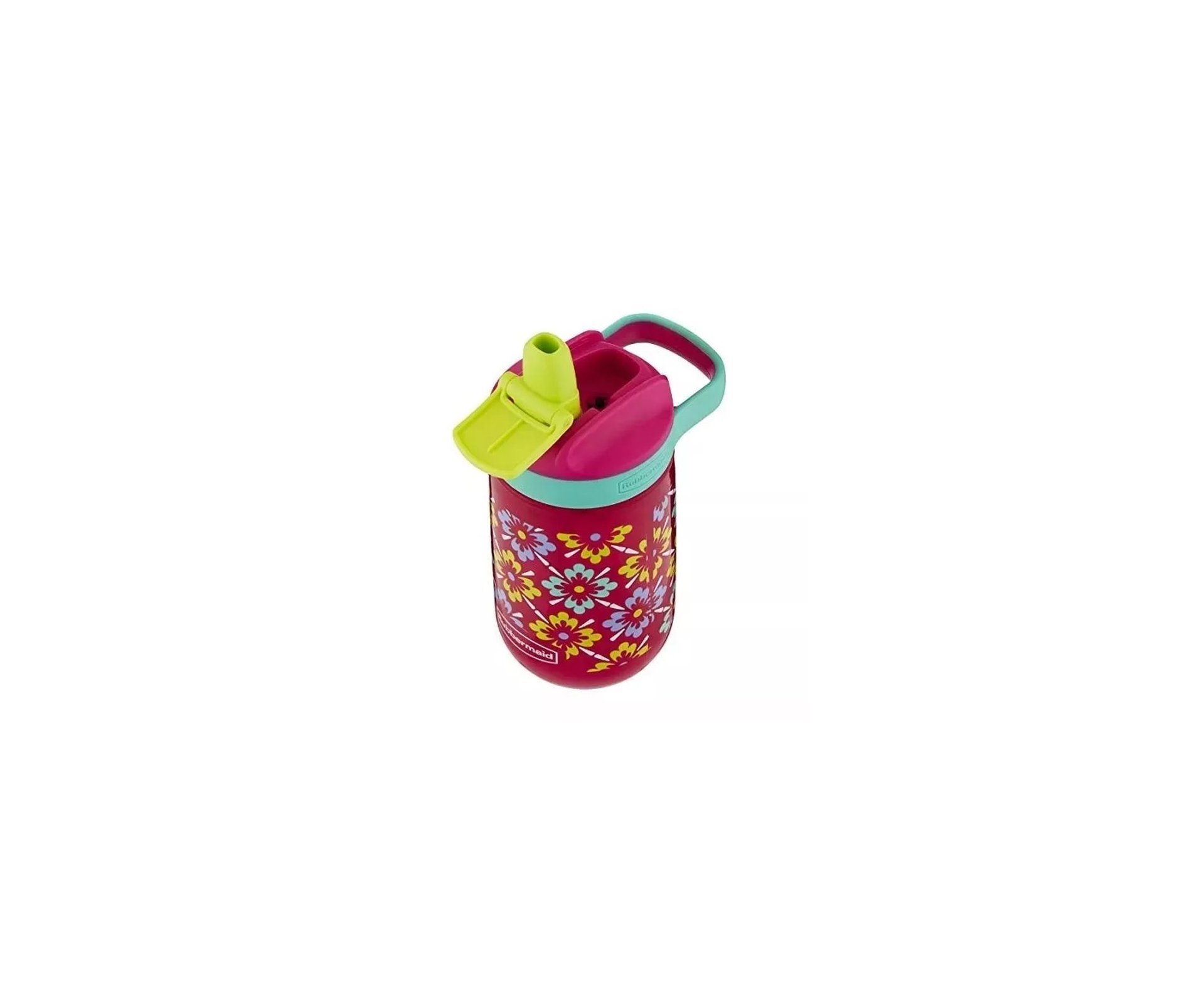 Squeeze Contigo Infantil Leak Proof Rosa Dec Flores 414ml