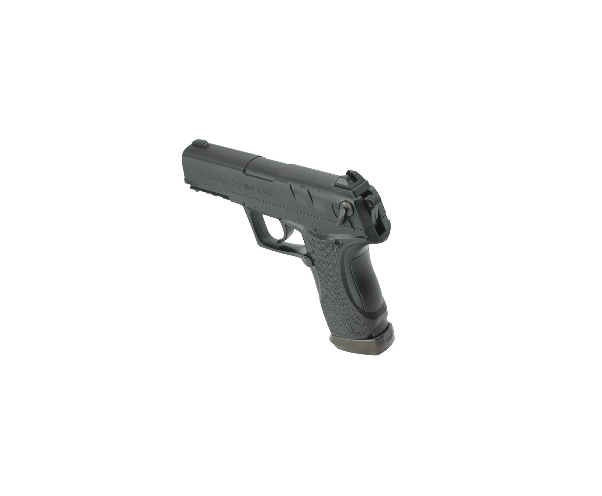 Pistola De Co2 Gamo C15- Blowback Slide Metal Cal 4,5mm