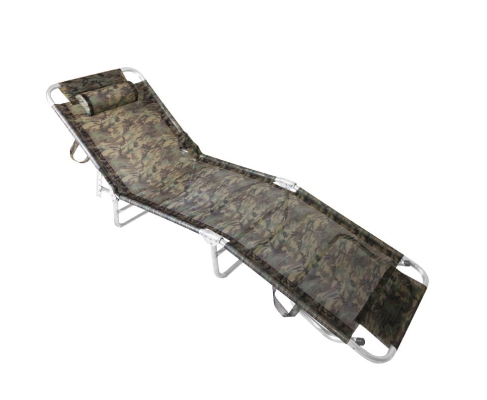 Espreguiçadeira Em Alumino Zaka Master Camuflada