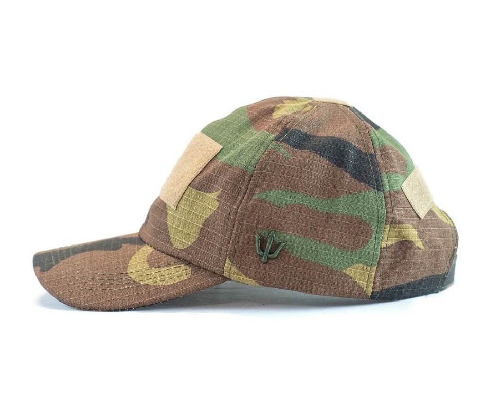 Boné Evo Tactical 6 Gomos Camuflado Woodland