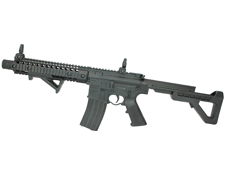 Rifle Pressão Co2 Dpms Sbr M4 Full Metal Blowback Automatico 4,5mm - Phanter Arms