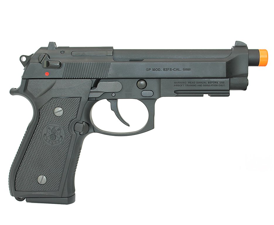 Pistola De Airsoft Gbb Gpm92 G&g Full Metal Blowback 6,0mm