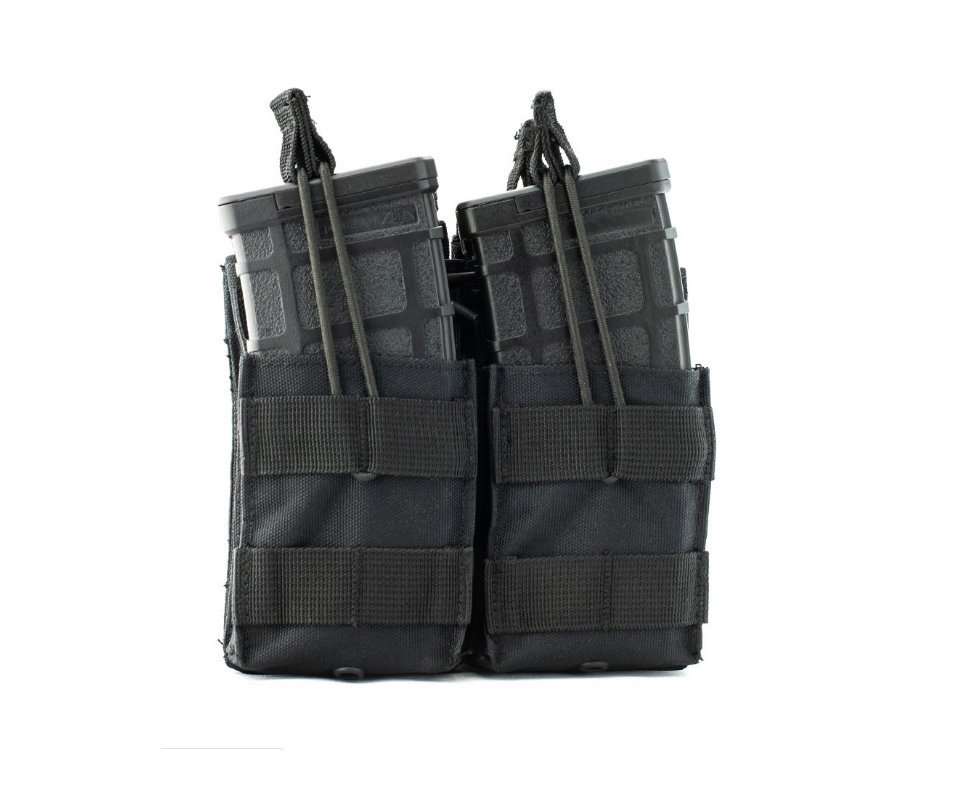 Porta Magazine Duplo 2+2 Double Pouch Black Evo Tactical
