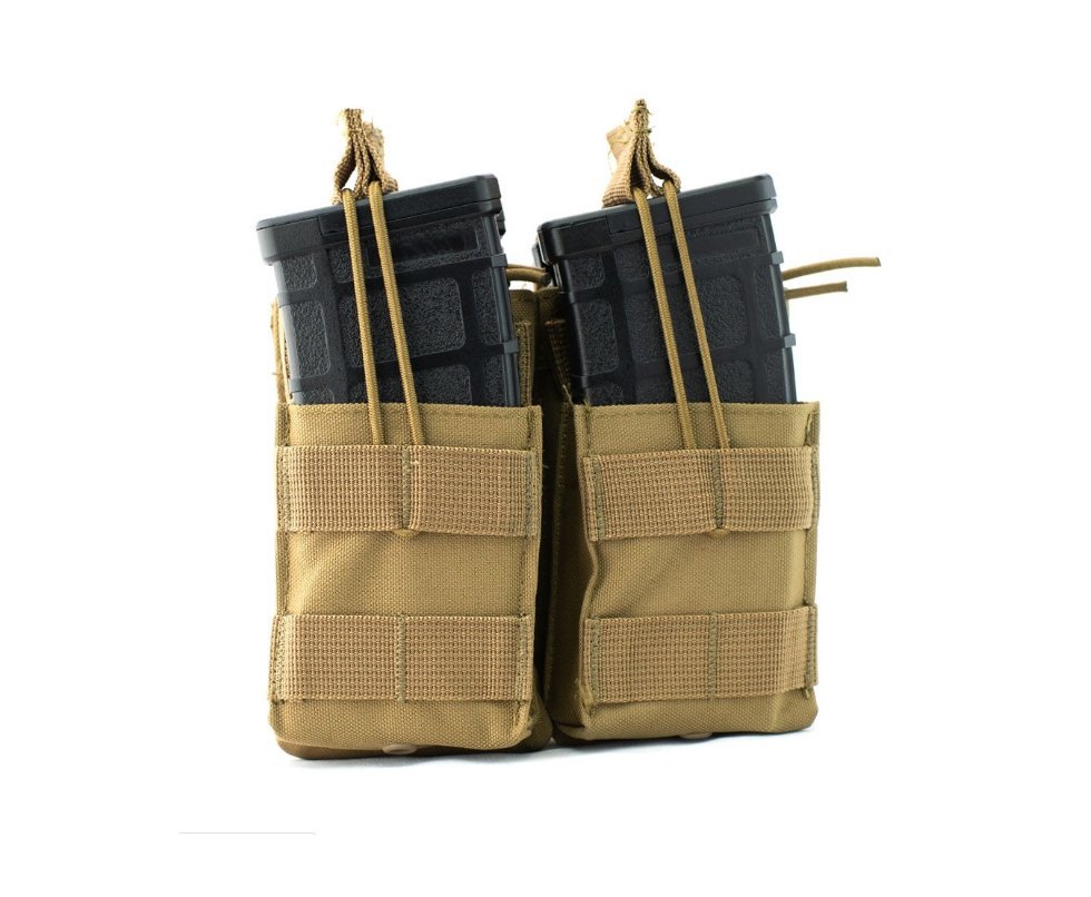 Porta Magazine Duplo 2+2 Double Pouch Desert - Evo Tactical