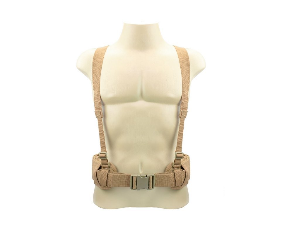 Cinto Tatico Suspensório Bl212 Desert - Evo Tactical