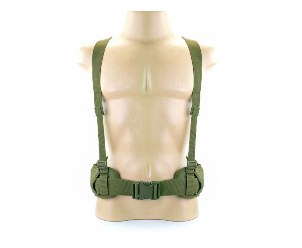 Cinto Tatico Suspensório Bl212 Green Evo Tactical