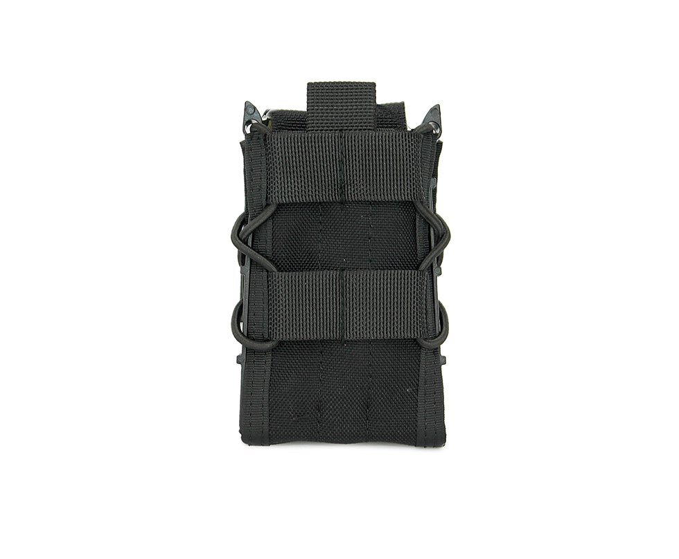Porta Magazine Universal Single Pouch Black - Evo Tactical