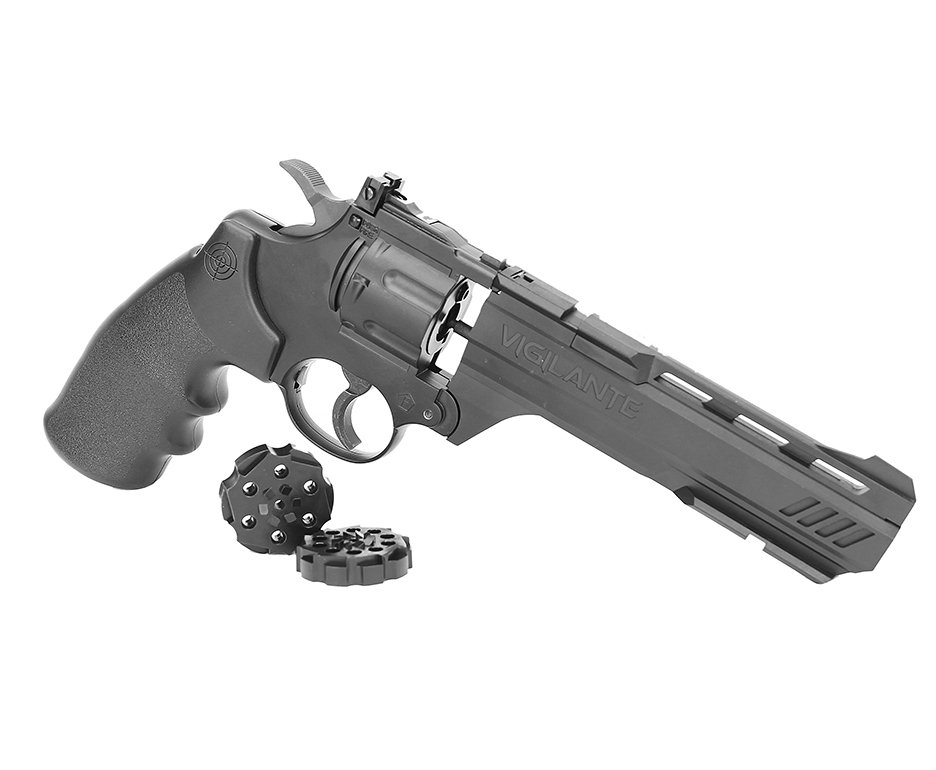 Revólver De Pressão Co2 Crosman Vigilante 6" Dual Ammo 4,5mm