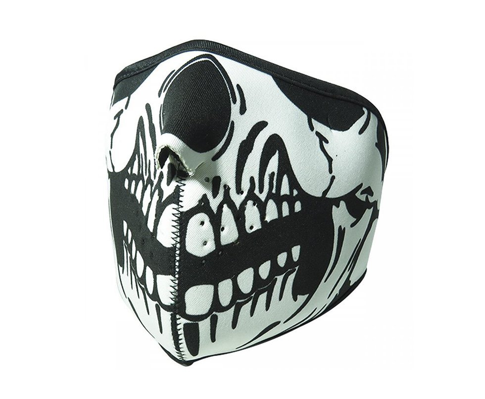 Máscara Para Airsoft E Paintball Neoprene Caveira - Nautika