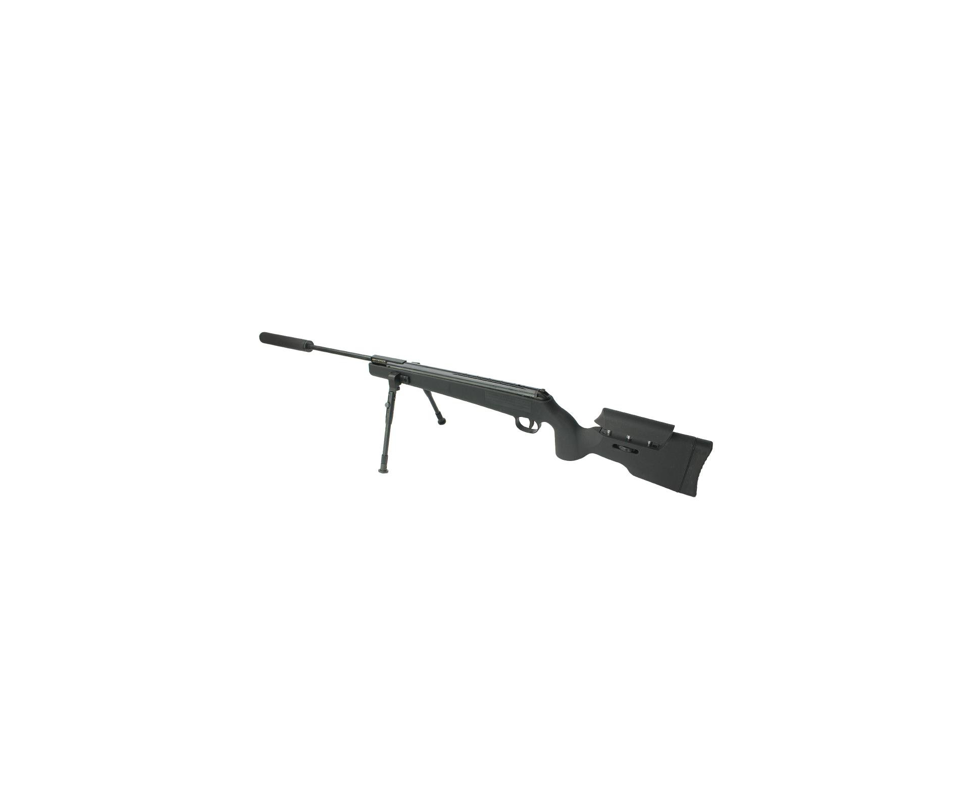 Carabina De Pressão Artemis Gp 1250 Sniper Gas Ram 70kg Black 4.5mm