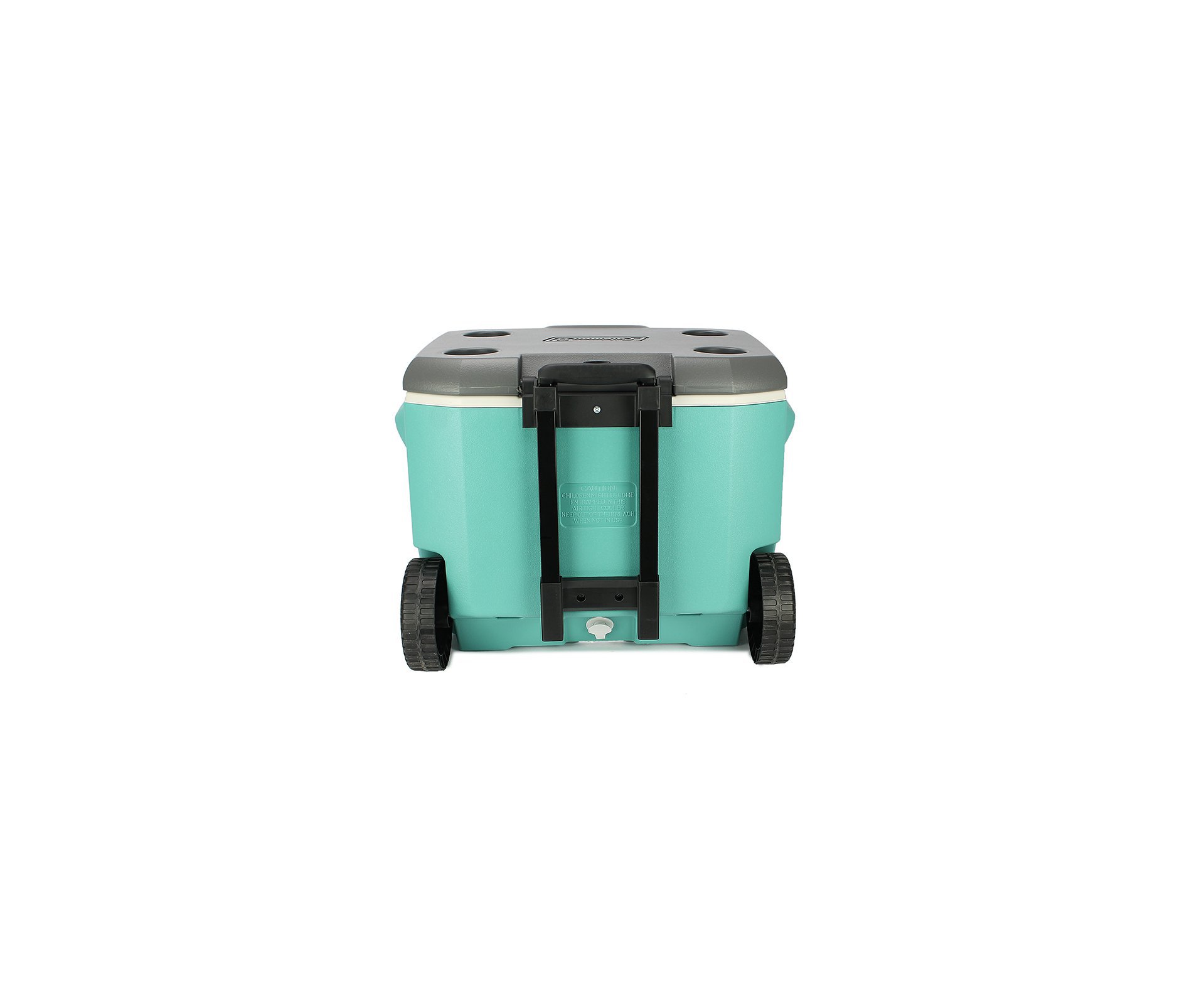 Caixa Termica Coleman 60qt 56,7litros Com Alça E Rodas - Vd/br/cz