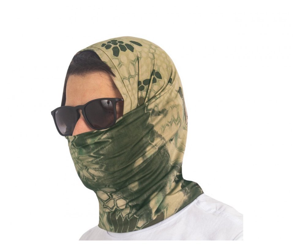 Bandana Tatica Multifuncional Bravo Camuflada Mandrake