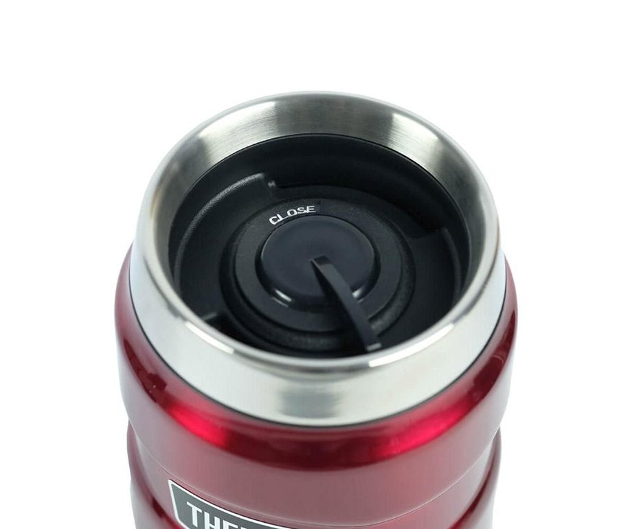 Copo Termico Para Cerveja Thermos Fuji Vermelha 470ml