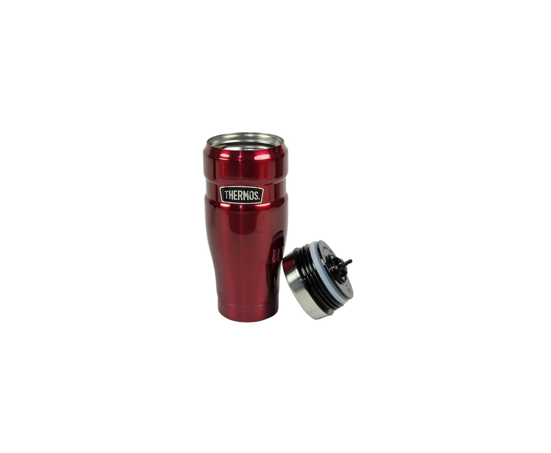 Copo Termico Para Cerveja Thermos Fuji Vermelha 470ml