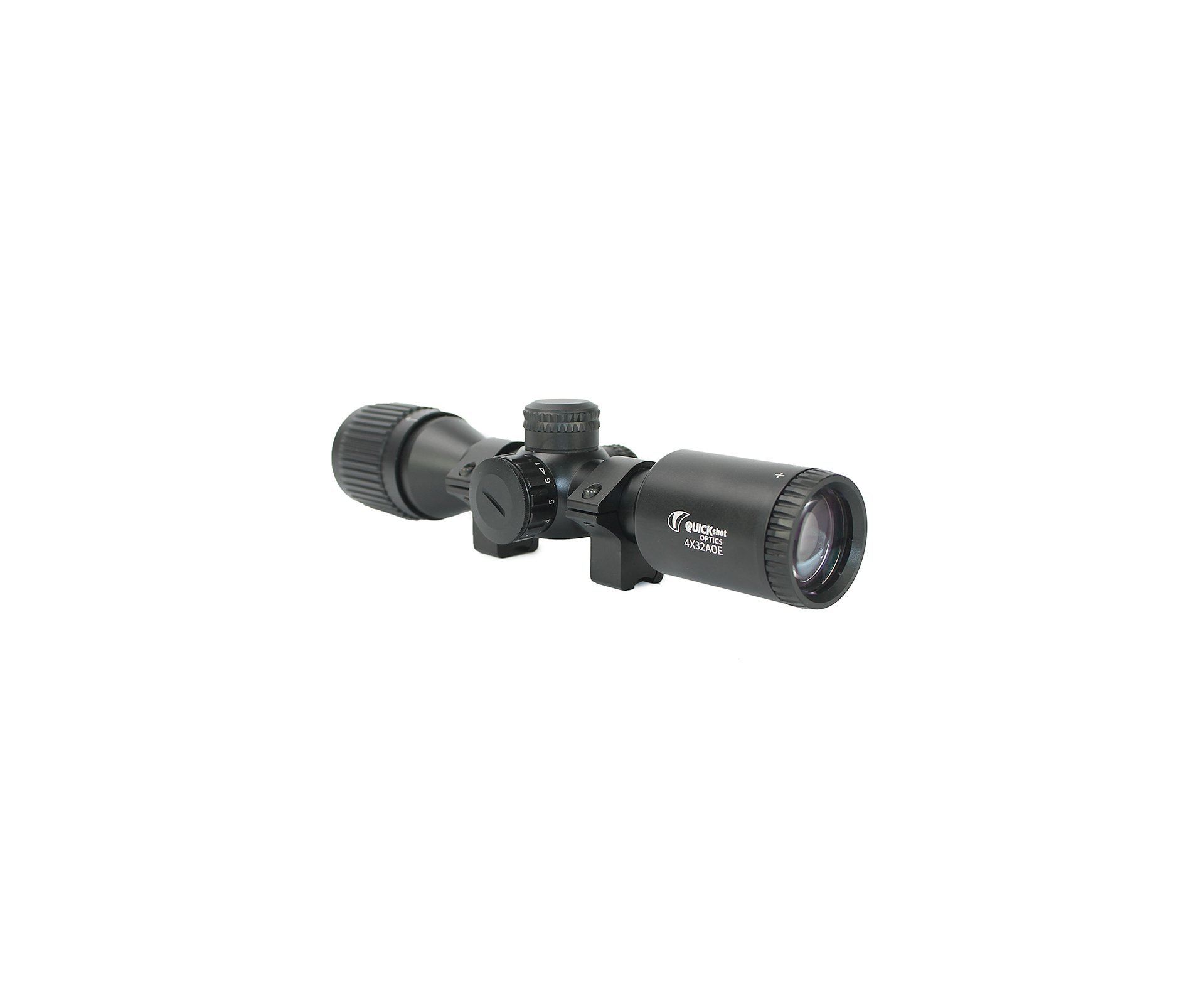 Luneta 4x32 Aoe Com Ajuste De Paralaxe E Mildot  Mount 11mm - Quickshot