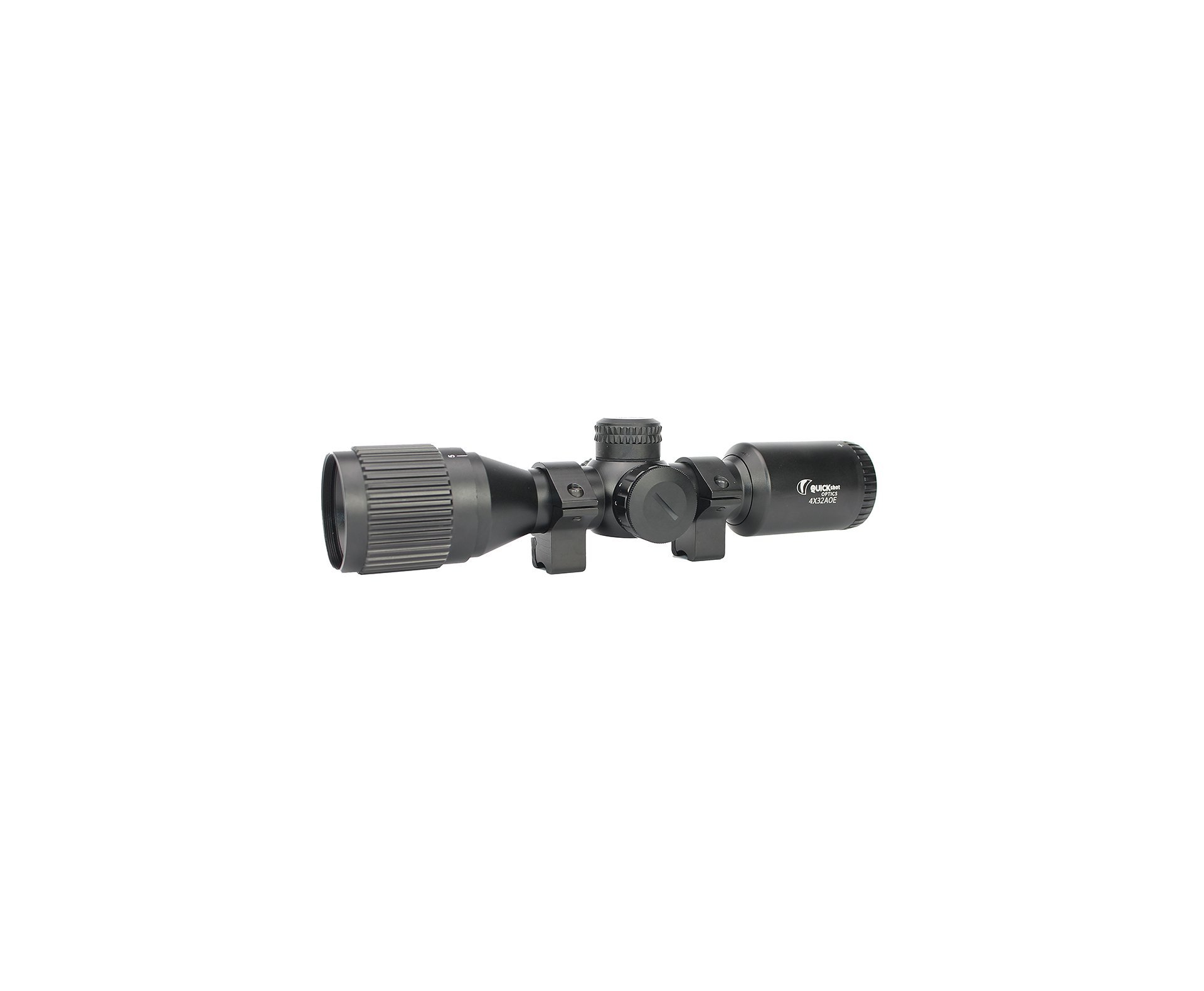 Luneta 4x32 Aoe Com Ajuste De Paralaxe E Mildot  Mount 11mm - Quickshot