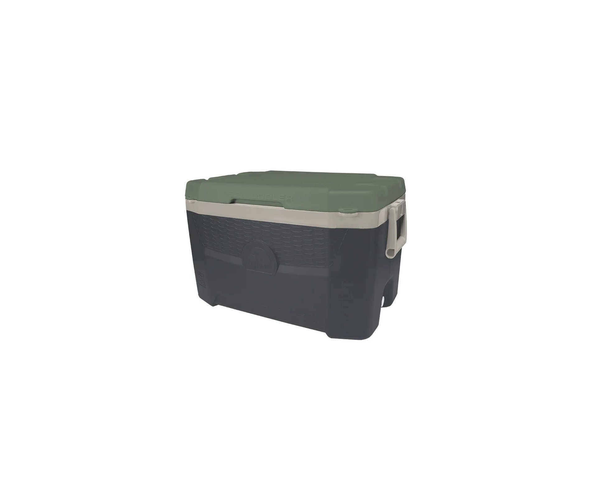 Caixa Térmica Igloo Usa Sportsman Contour 55qt 52l Verde/cinza