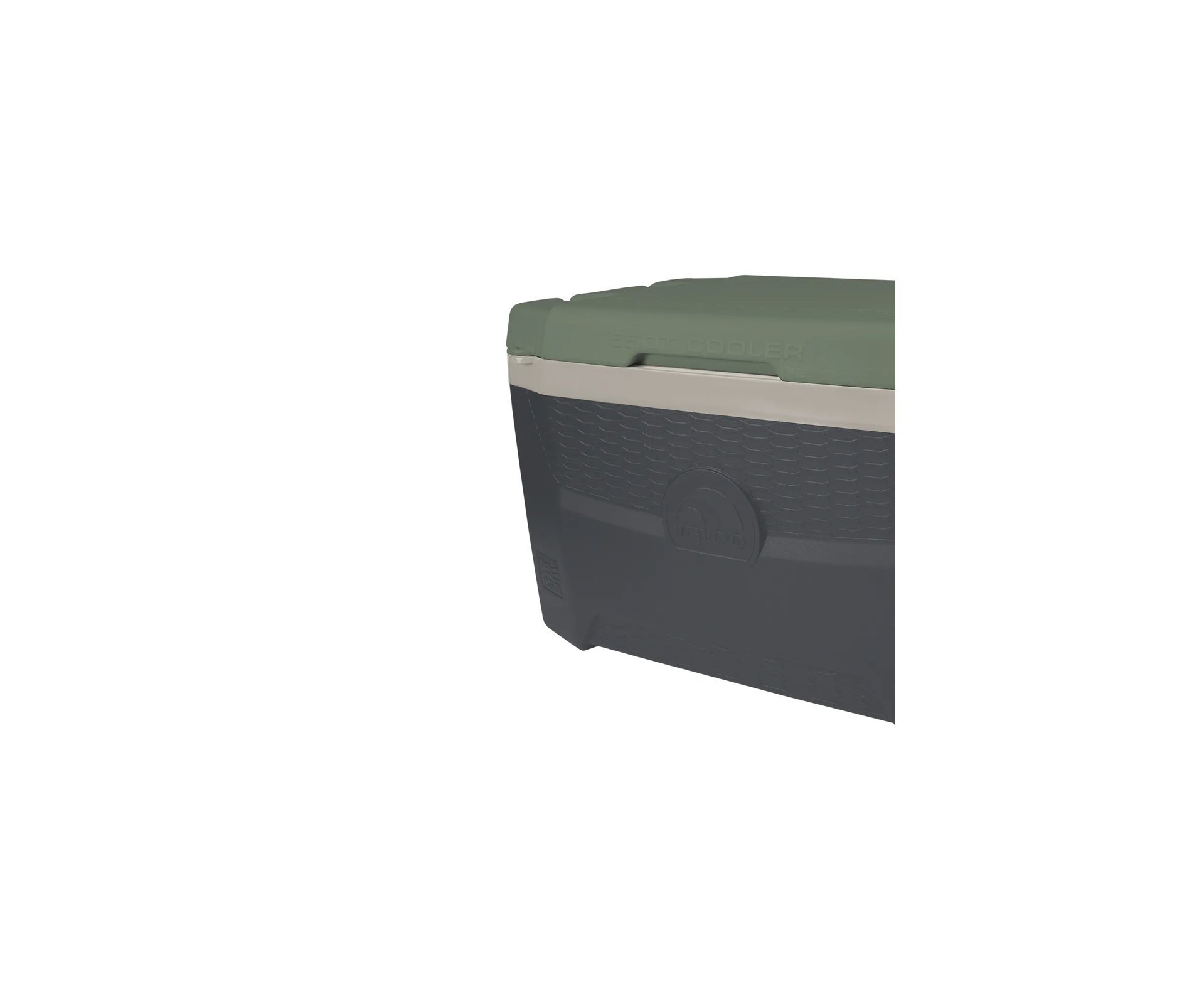 Caixa Térmica Igloo Usa Sportsman Contour 55qt 52l Verde/cinza