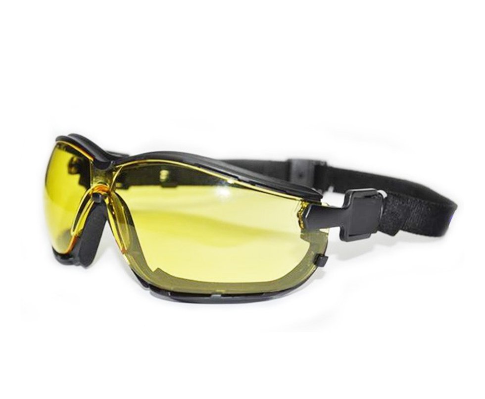 óculos De Proteção Para Airsoft Tahiti Amarelo Af - Kalipso