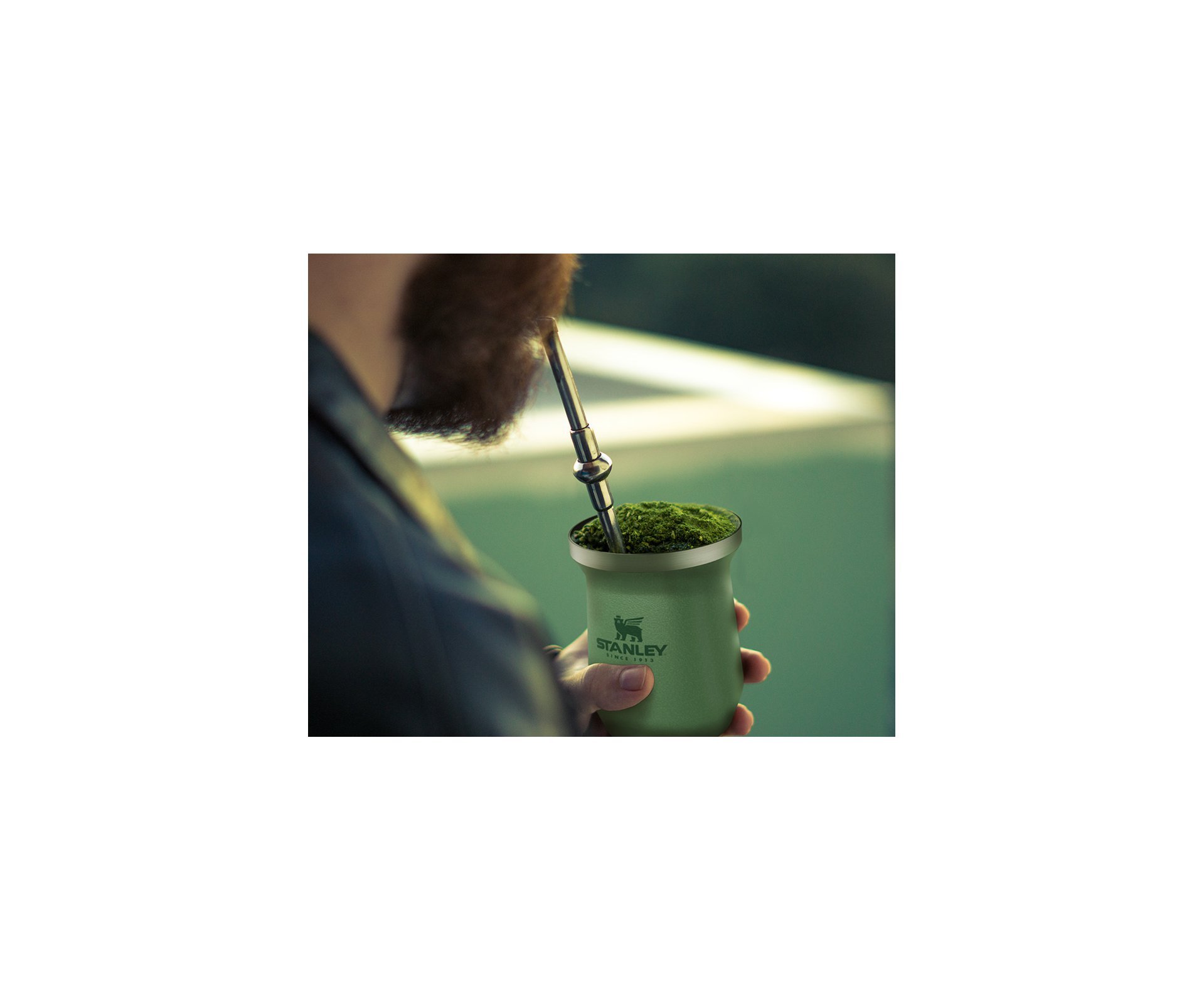 Cuia Térmica Stanley Para Chimarrão E Tererê Preta 236ml