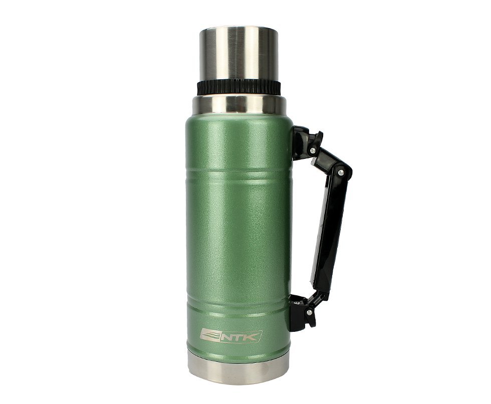 Garrafa Térmica Classic Aço Inox Granite 1lt Verde - Ntk