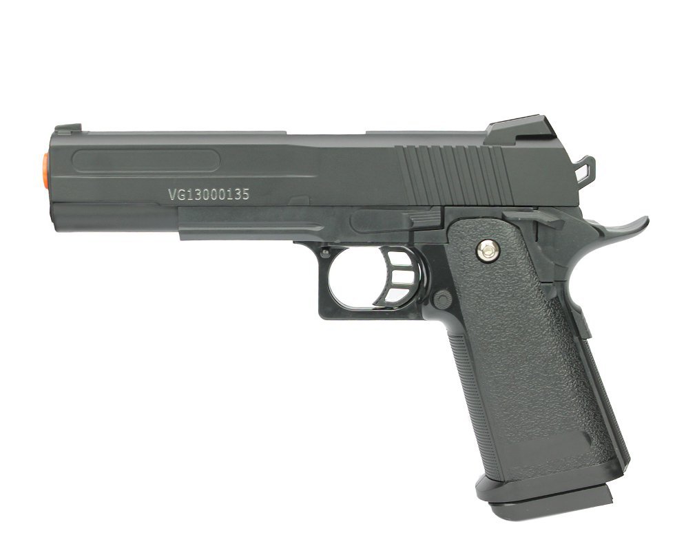 Pitola De Airsoft Vg 1911 V306 Slide Metal Spring 6mm Rossi Vigor