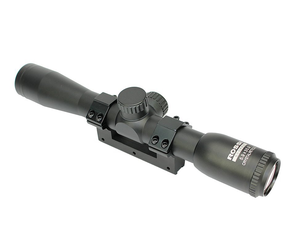 Luneta Rossi 5.9 X 35.9 Mildot Lente Crystal Mount 3/8 11mm