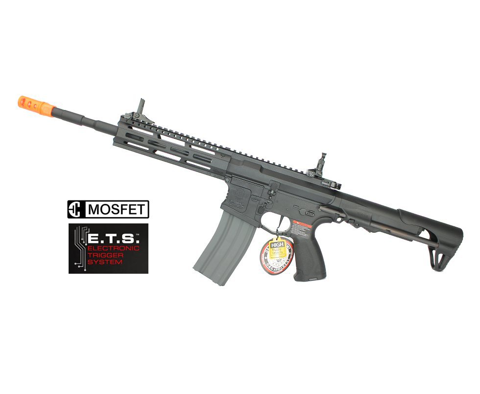 Rifle De Airsoft G&g M4a1 Cm16 Raider L 2.0e Gatilho Etu E Mosfet Aeg 6,0mm