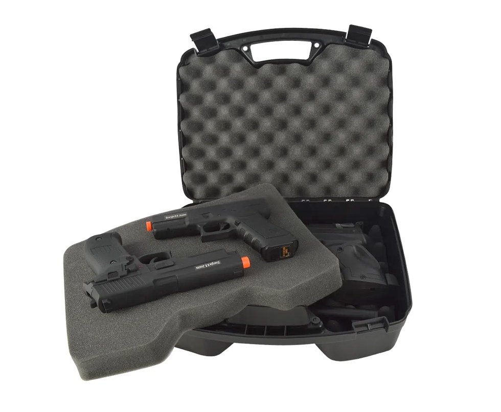 Case Rígido Maleta 811 Para Pistolas E Revolveres - Mtm