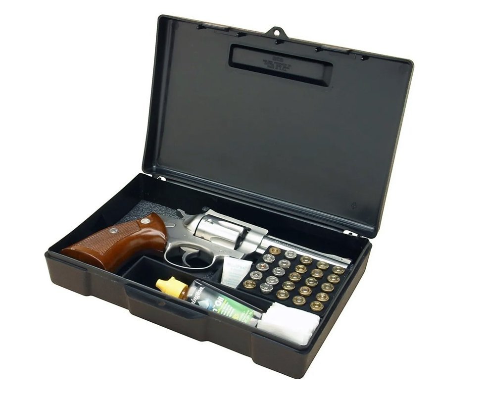 Maleta Case 804 Para Pistola Ou Revólver Com Porta Munição - Mtm