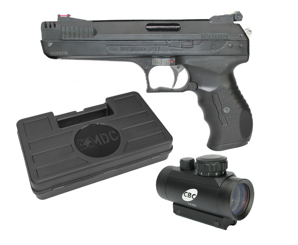 Pistola De Pressão Beeman 2004 P-17 Cal 5,5mm + Red Dot 1x30 + Case - Rossi