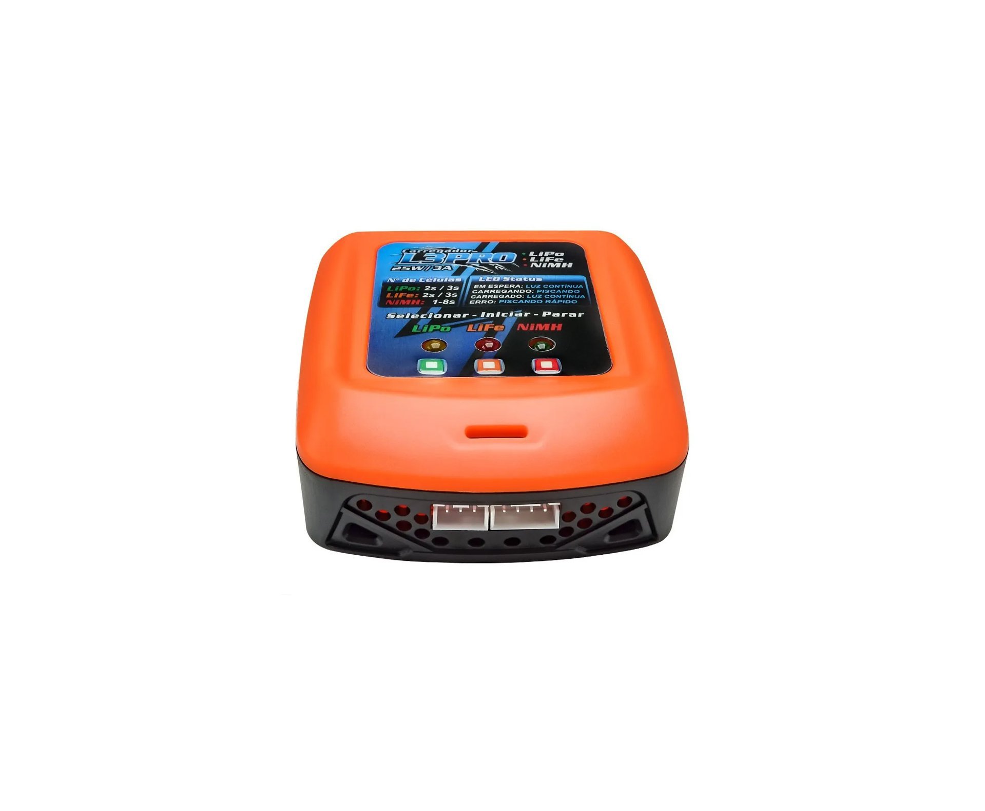 Carregador De Bateria Leao L3pro 3a 25w Lipo Nimh Life  - Leão